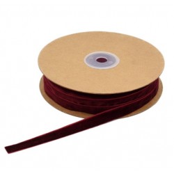 Velvet ribbon 1cm/20m