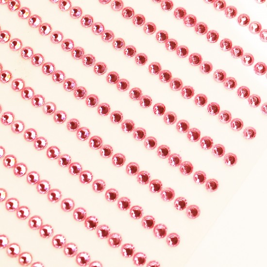 Pašlīmējošās pērlītes d3mm ,1053 gab., "light pink"