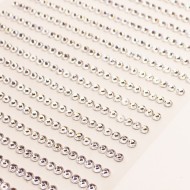 Pašlīmējošās pērlītes d3mm ,1053 gab., "silver"