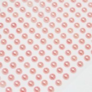 Самоклеящиеся стразы перламутровые d54мм, 646 шт., ''light pink"