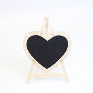 Decorative wood framed chalkboard, 1pcs.