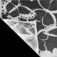 Ūdensizturīgais ziedu iepakojums BUTTERFLY TRANSPARENT 20loksnes