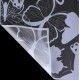 Waterproof flower paper BUTTERFLY TRANSPARENT 20sheets