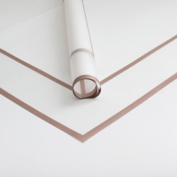 Waterproof flower film  CREAM 20sheets