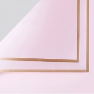 Упаковка для цветов плёнка GOLDEN ROSE 20листов "light pink"